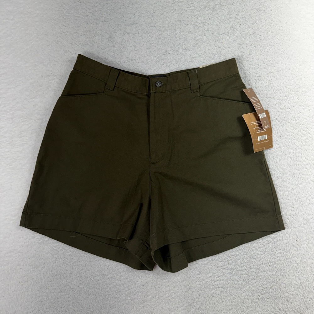 Lee Casuals 90s Chino Shorts Women 16 M (32x5) Olive Green Vintage High Rise NWT